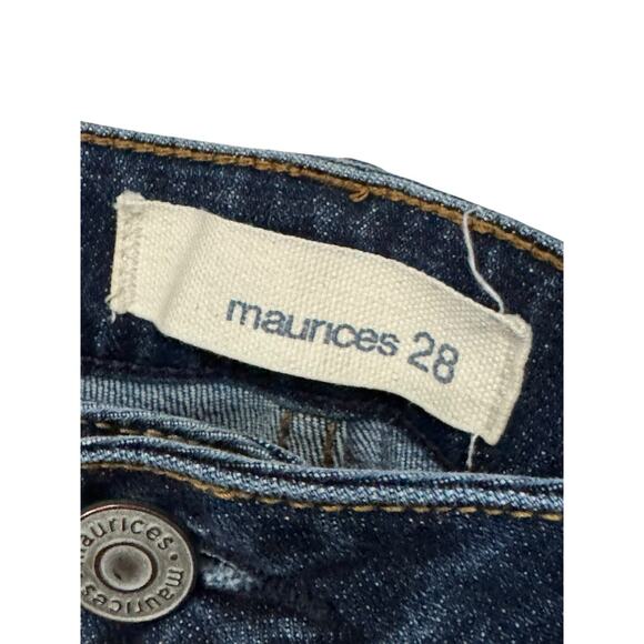 Maurices Women's Denim Jeans Size 28 Regular Blue Medium Wash #51783 Classic - Picture 3 of 7